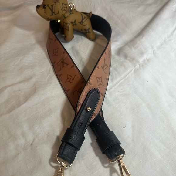 Crossbody replaceable initial strap & Dog purse Charm - Picture 5 of 10